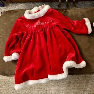 Baby Santa dress, Size 3-6 months